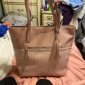 pink nine west bag